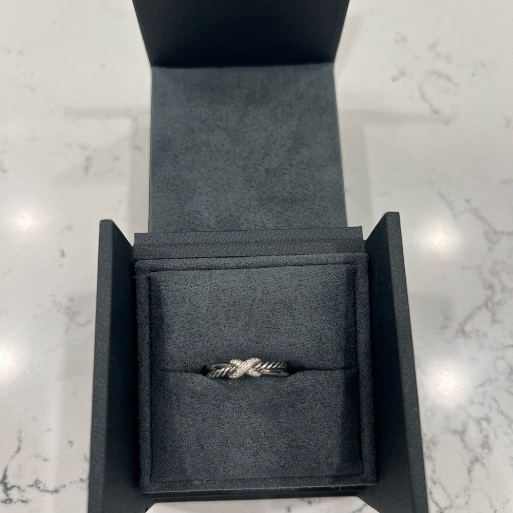 David Yurman Petit X Ring
